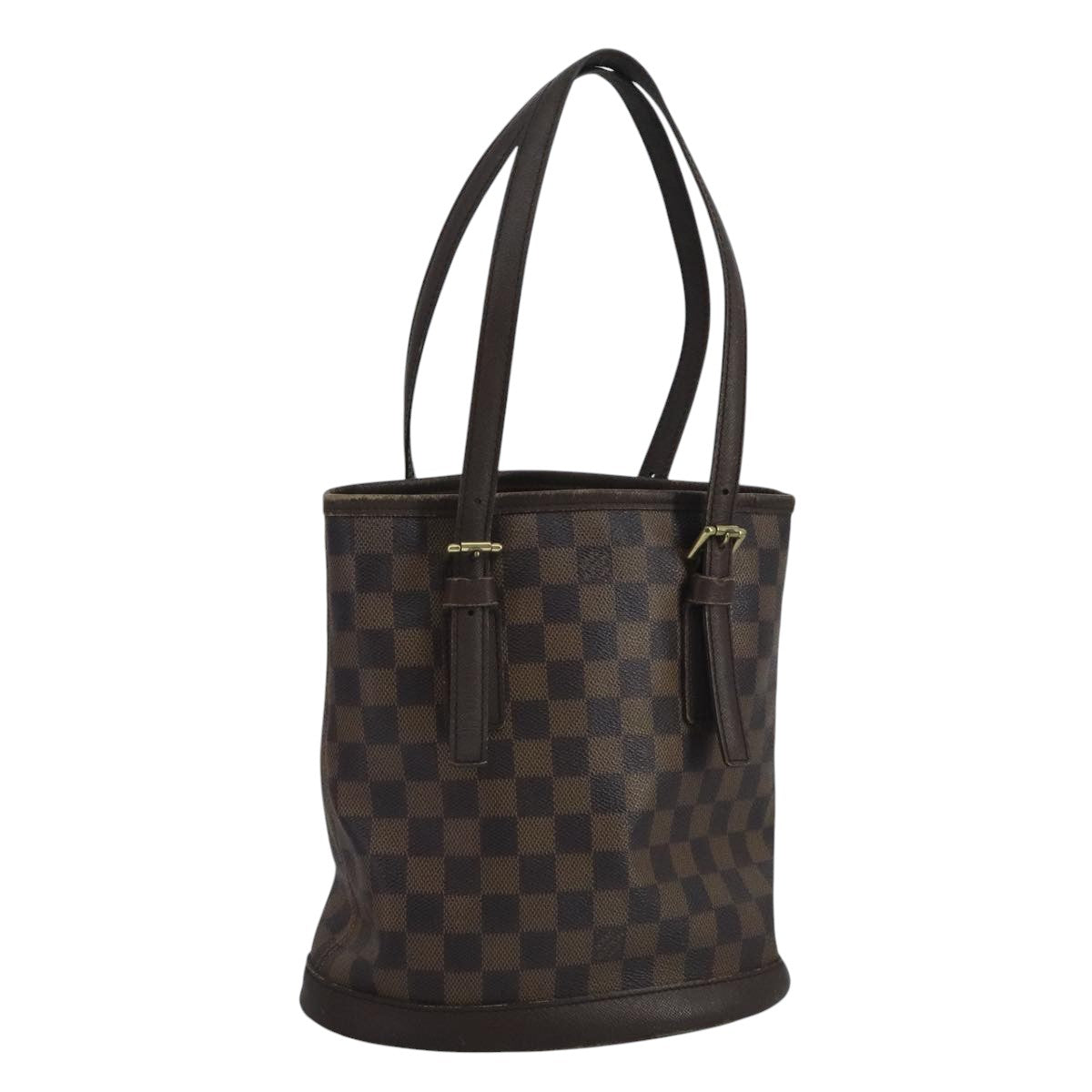 Louis Vuitton Marais White Canvas Shoulder Bag (Pre-Owned)