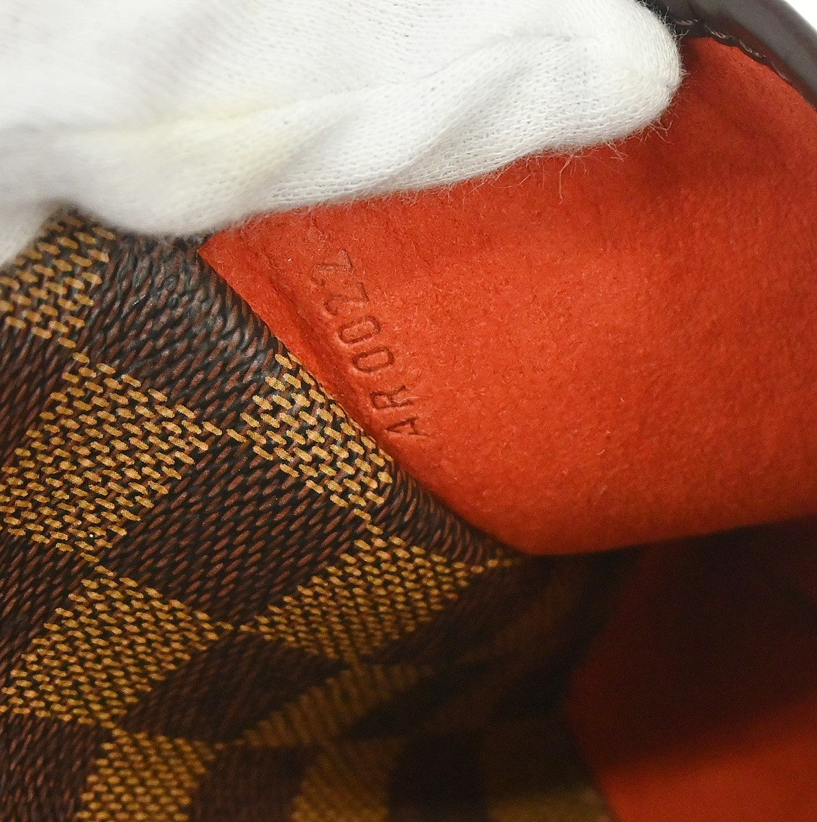 Louis Vuitton Sarria Damier Brown Canvas Handbag (Pre-Owned)