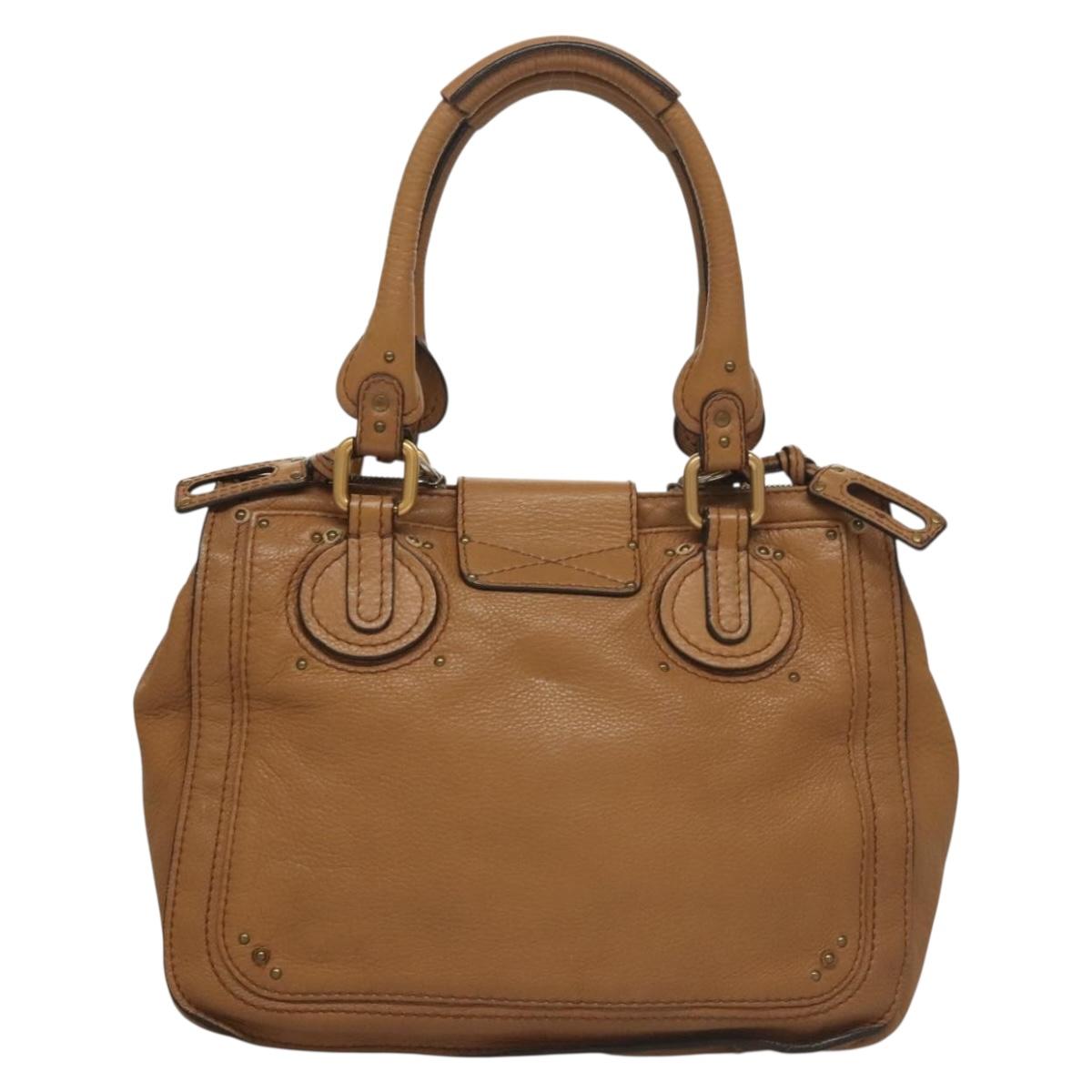 Chloé Paddington Brown Leather Handbag (Pre-Owned)