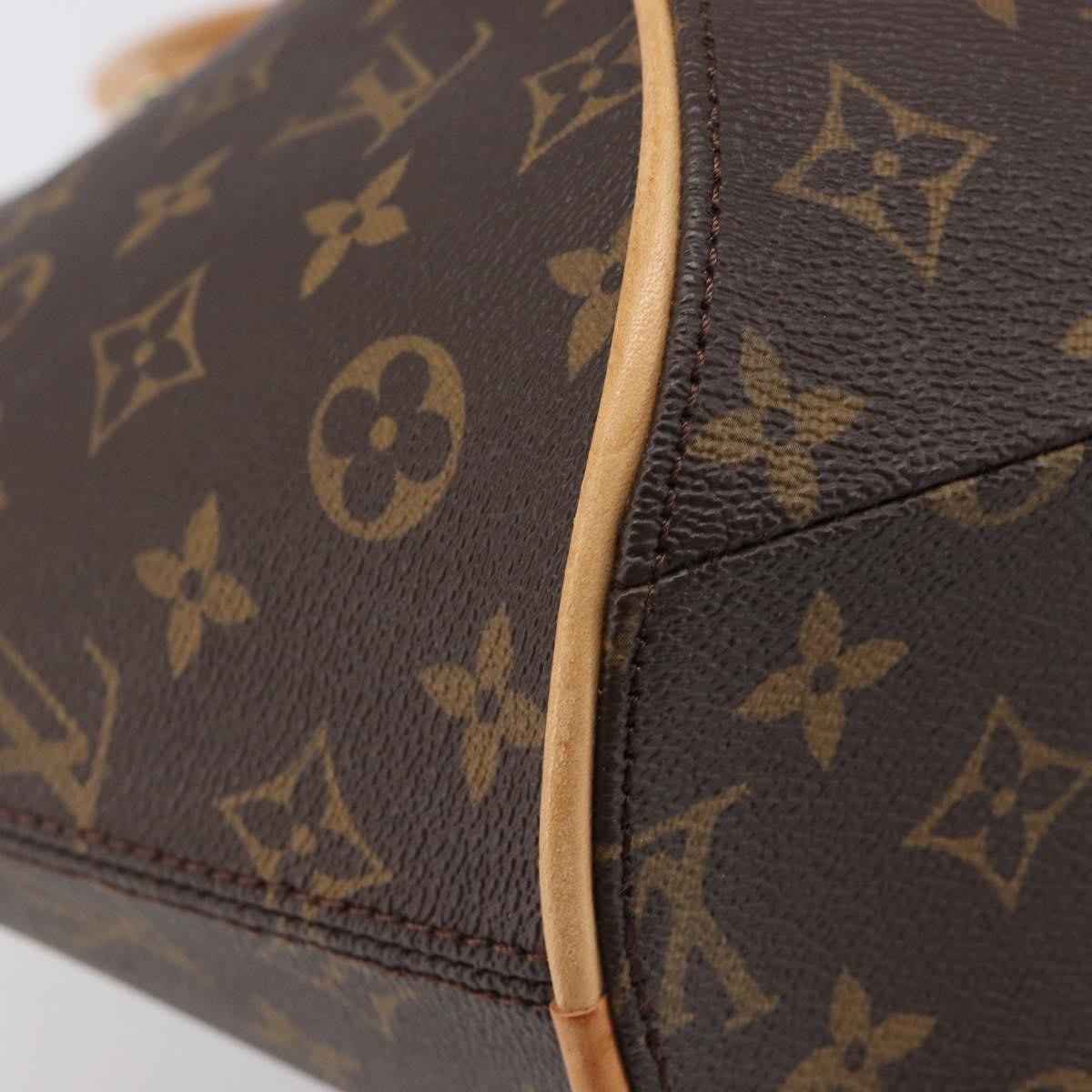 Louis Vuitton Ellipse Monogram Canvas Brown Canvas Handbag (Pre-Owned)