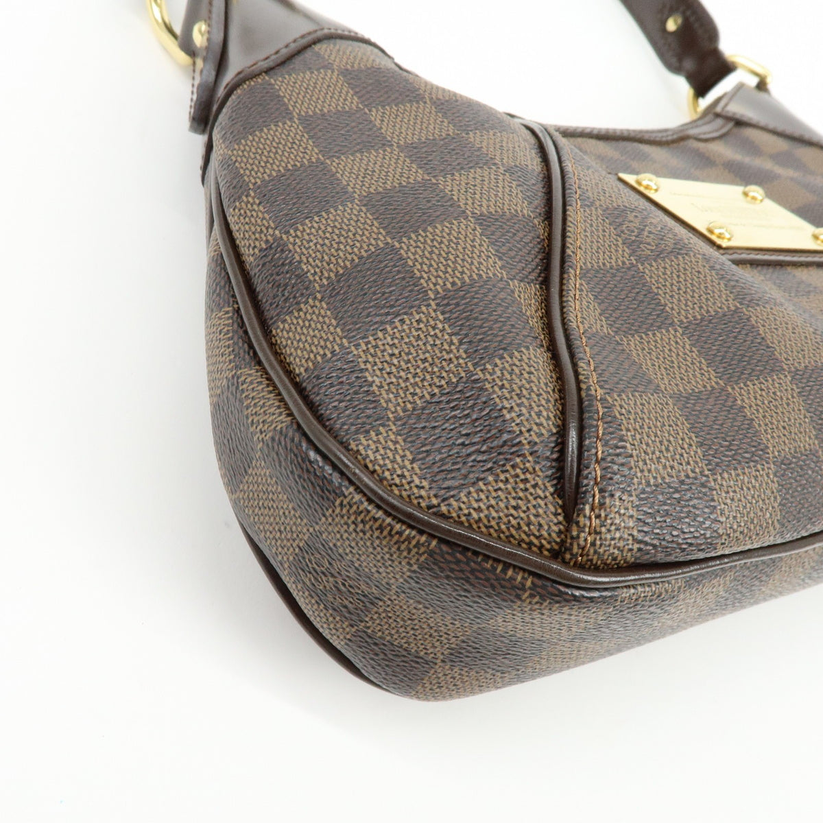 Louis Vuitton Thames Damier Brown Canvas Handbag (Pre-Owned)