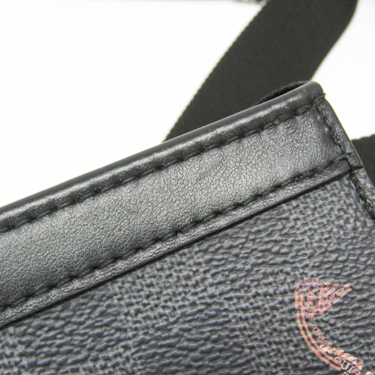 Louis Vuitton Gaston Wearable Limited Edition Wild Animals Damier Graphite Black Canvas Crossbody Bag Bag (Pre-Owned)