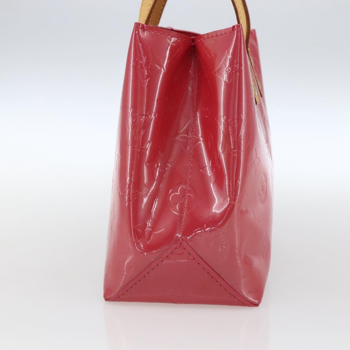 Louis Vuitton Reade Monogram Vernis Pink Patent_Leather Handbag (Pre-Owned)