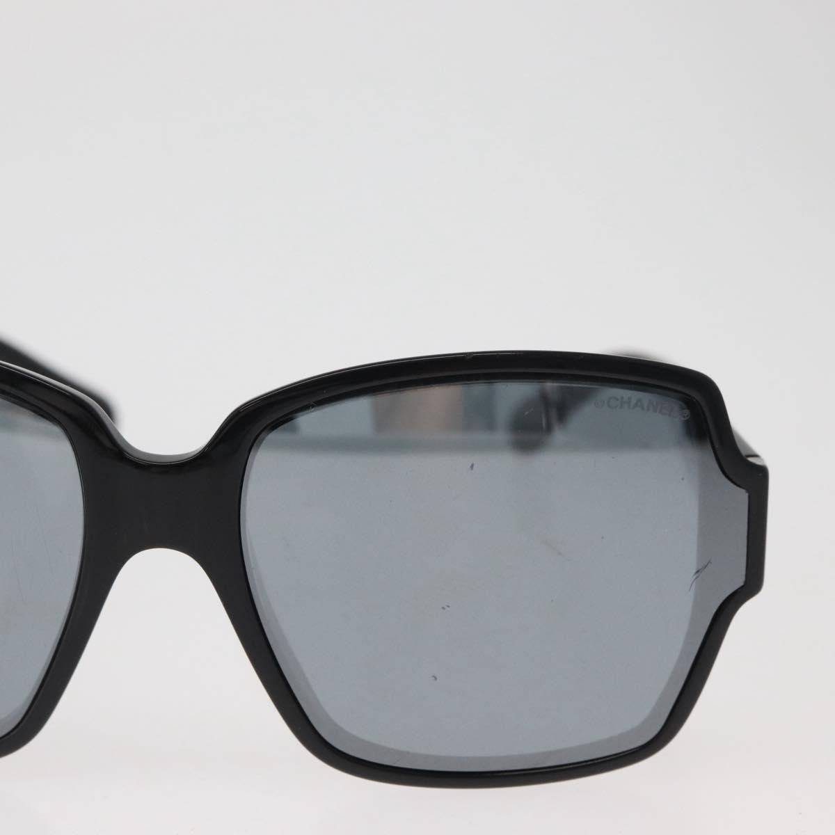 Chanel Logo Cc Plastic Black Plastic Sunglasse Accessory (Pre-Owned)