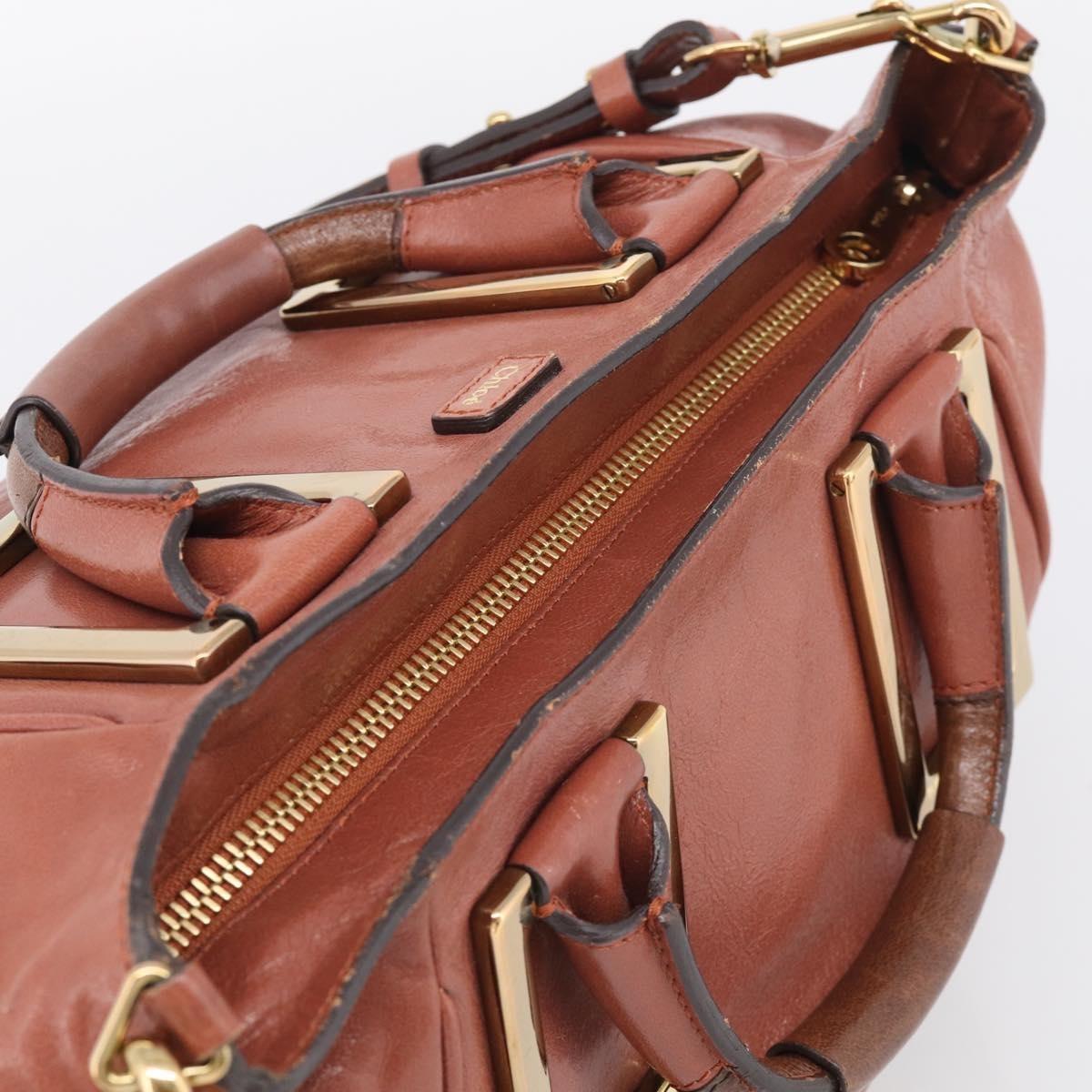 Chloe Ethel Leather Pink Leather Handbag (Pre-Owned)