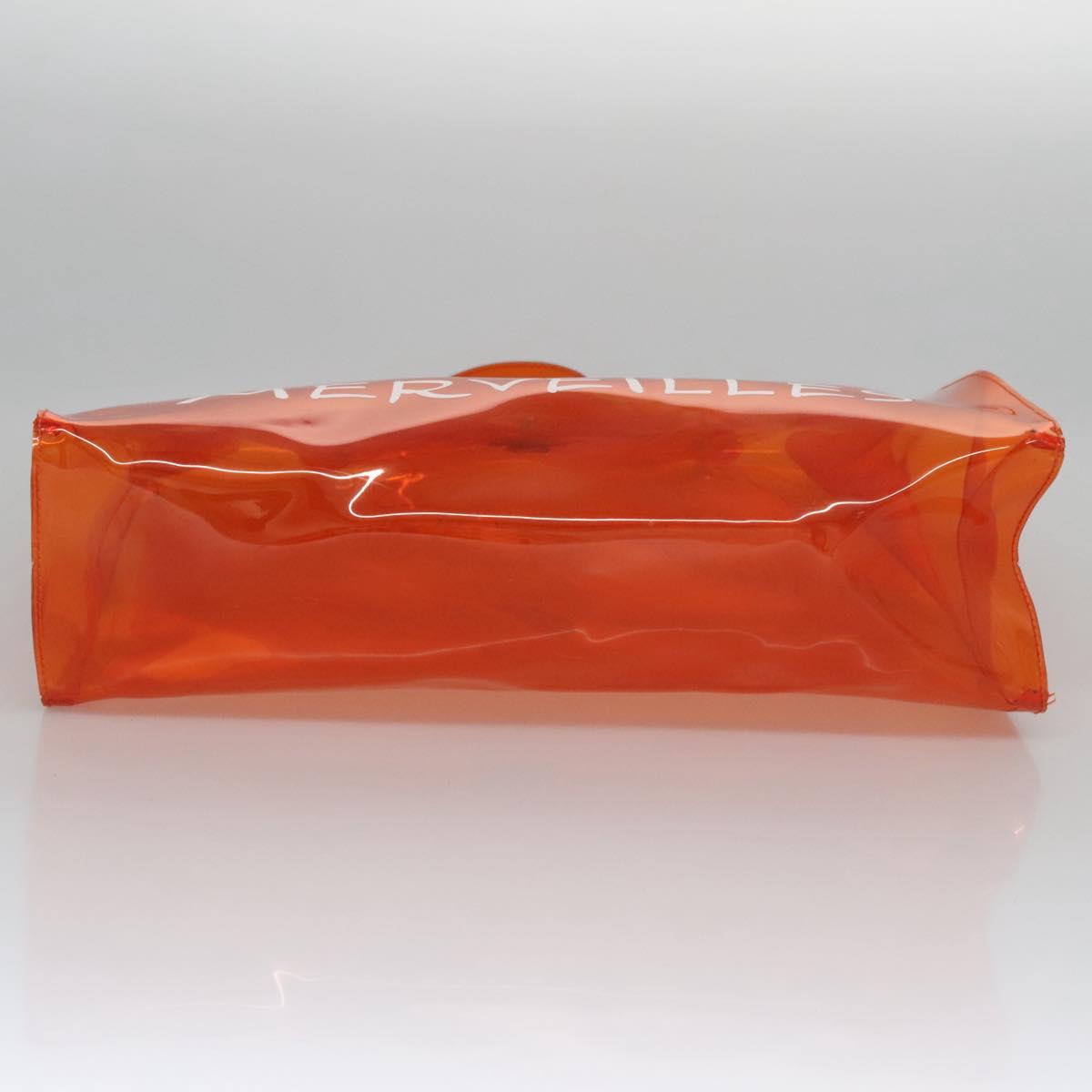 Hermès Orange Vinyl Handbag (Pre-Owned)