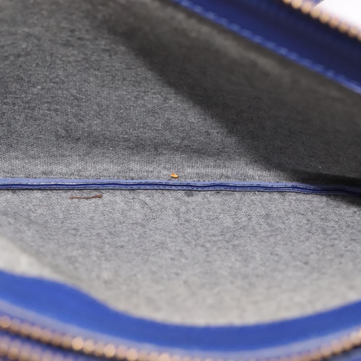Céline Trio Blue Leather Shoulder Bag (Pre-Owned)