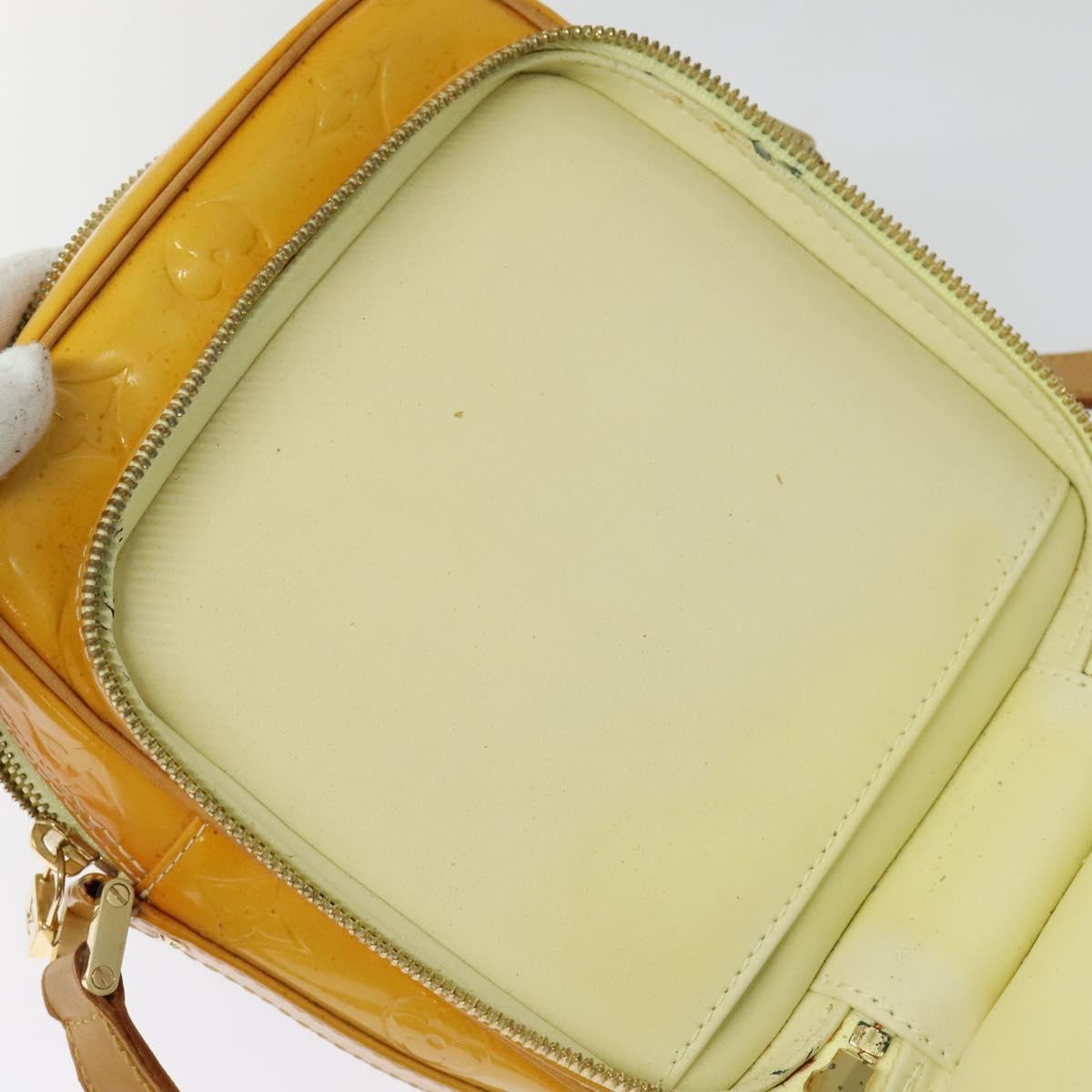 Louis Vuitton Wooster Yellow Patent Leather Shoulder Bag (Pre-Owned)