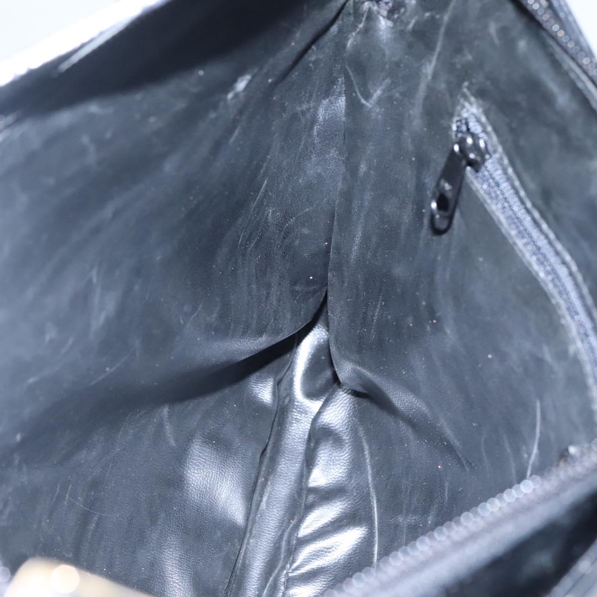 Bally Black Leather Shoulder Bag (Pre-Owned)