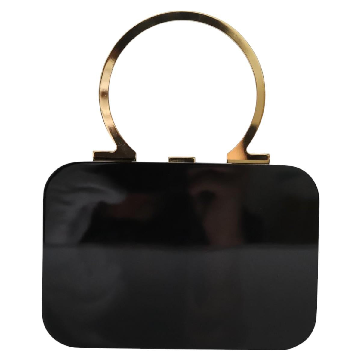 Salvatore Ferragamo - Black Plastic Handbag (Pre-Owned)