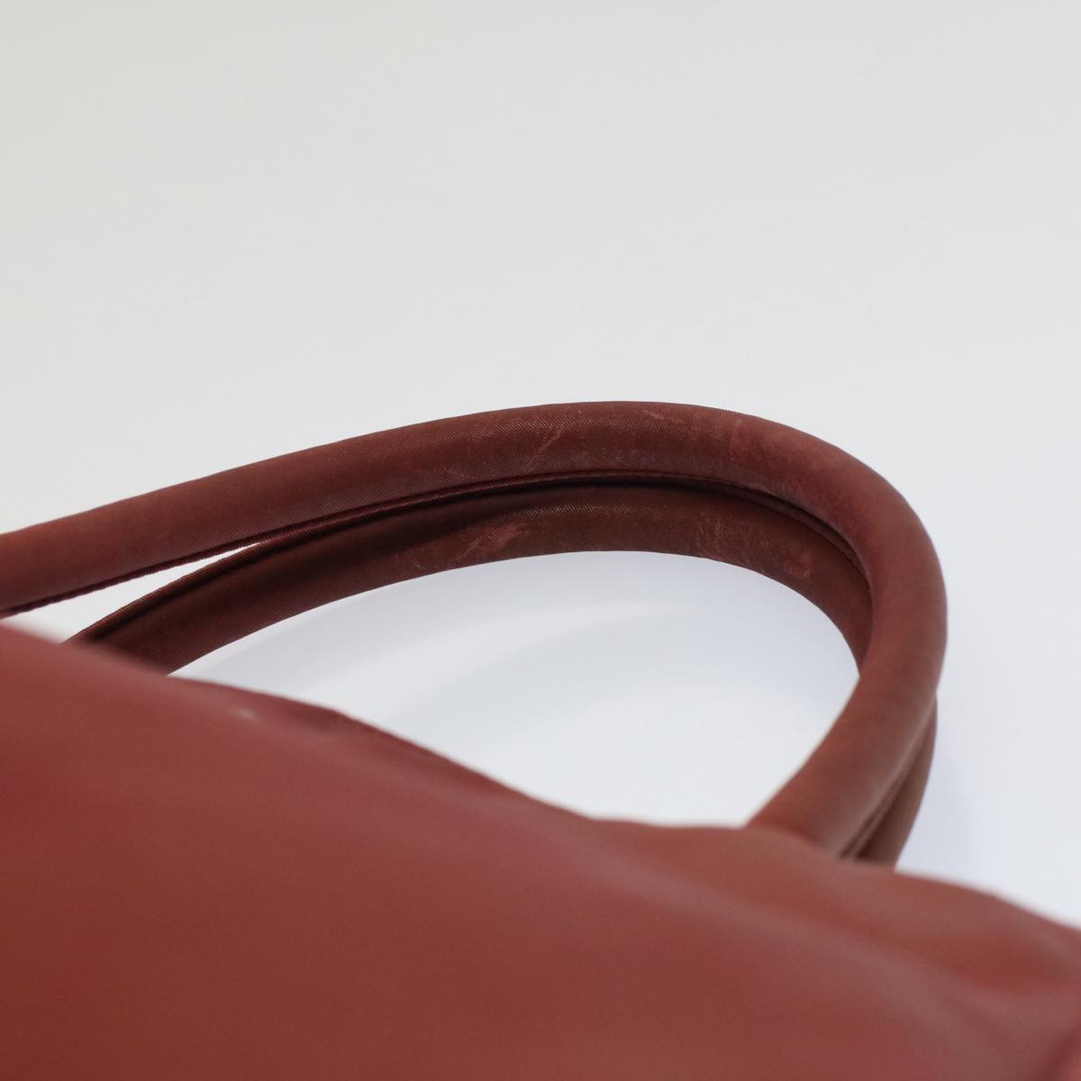 Prada Tessuto Red Synthetic Handbag (Pre-Owned)