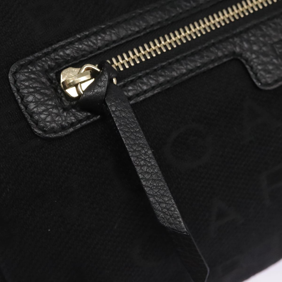 Bulgari Black Canvas Handbag (Pre-Owned)