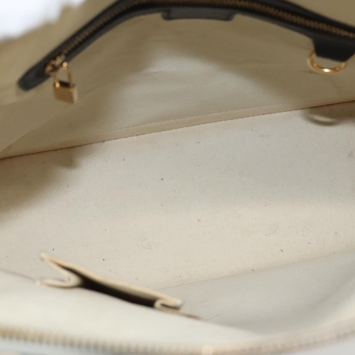 Louis Vuitton Alma Mini Black Canvas Handbag (Pre-Owned)