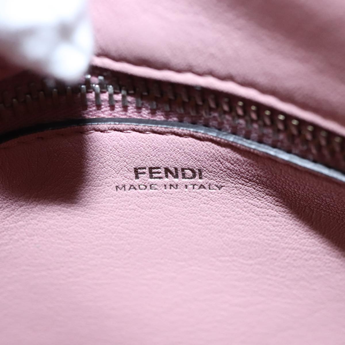 Fendi Dot Com Brown Leather Handbag (Pre-Owned)
