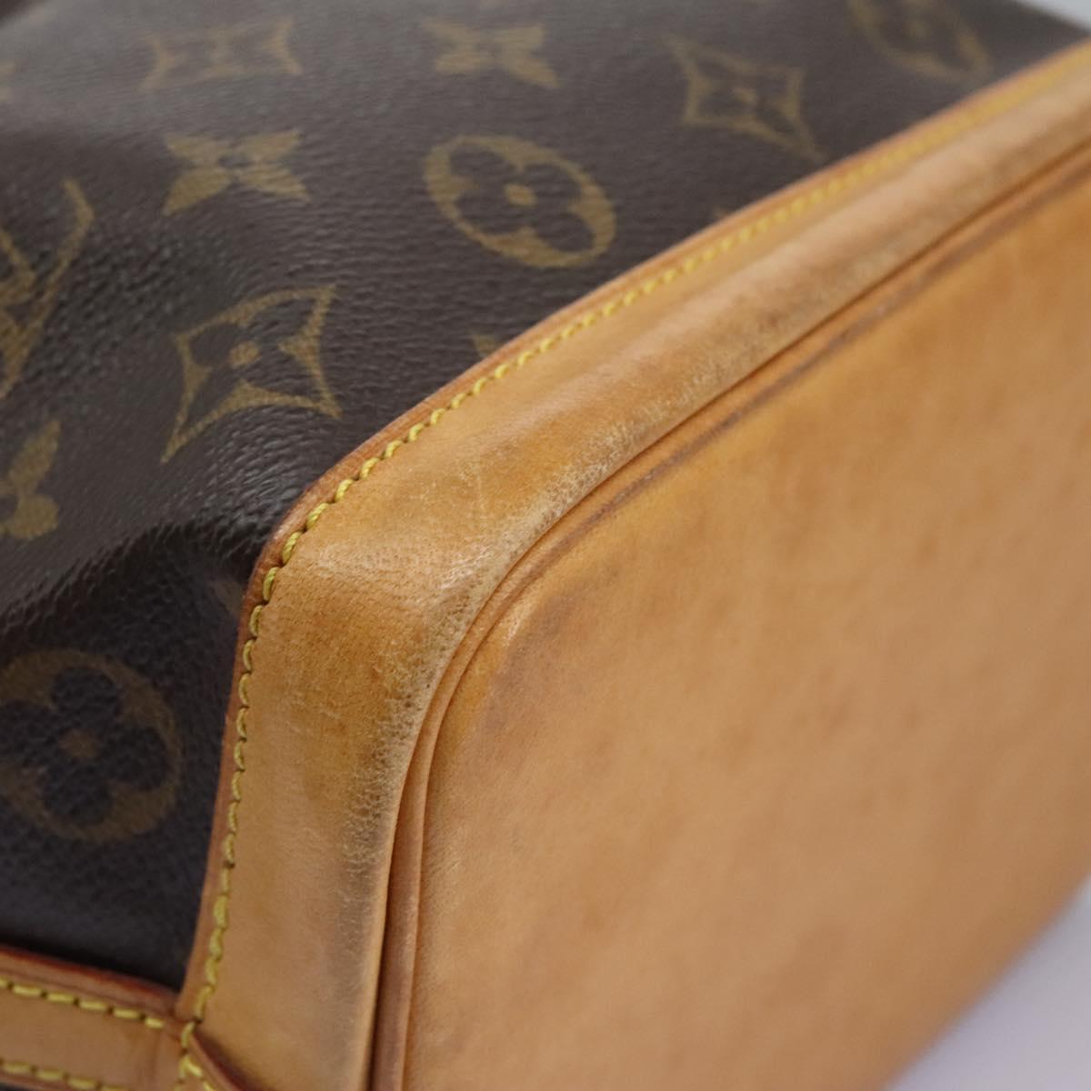 Louis Vuitton Noe Brown Canvas Handbag (Pre-Owned)