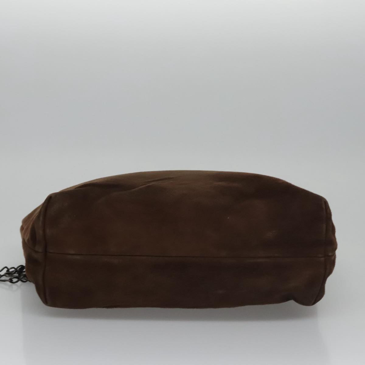 Prada Brown Suede Shoulder Bag (Pre-Owned)