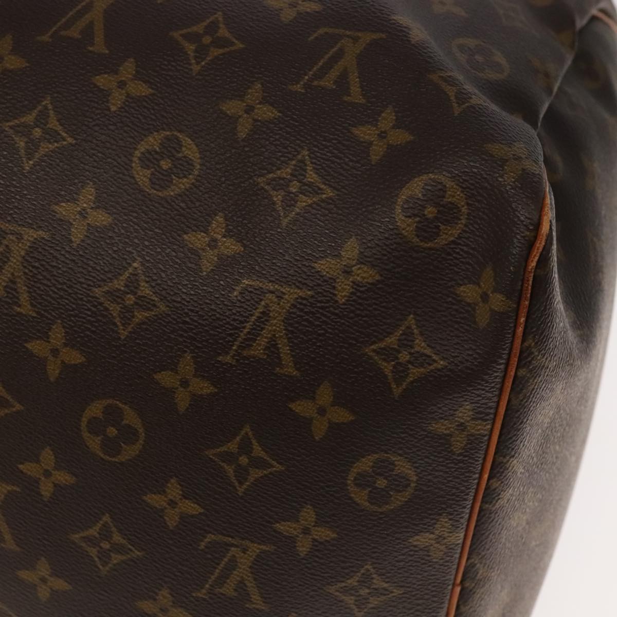 Louis Vuitton Keepall 60 Brown Canvas Travel Bag (Pre-Owned)