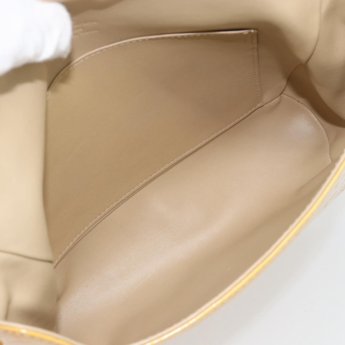 Louis Vuitton Thompson Street Monogram Vernis Yellow Patent_Leather Shoulder Bag Bag (Pre-Owned)