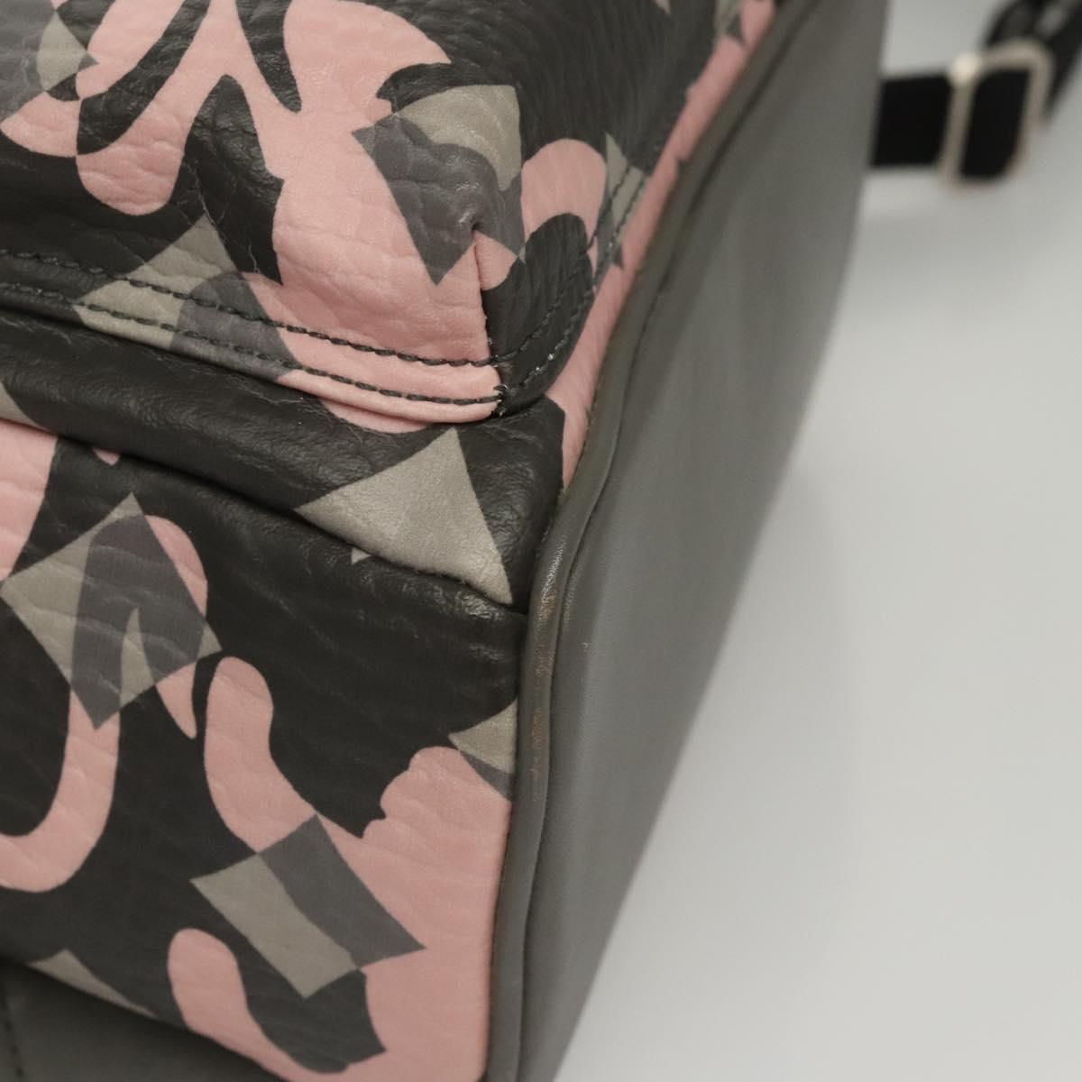 MCM Pink Canvas Backpack Bag (Pre-Owned)
