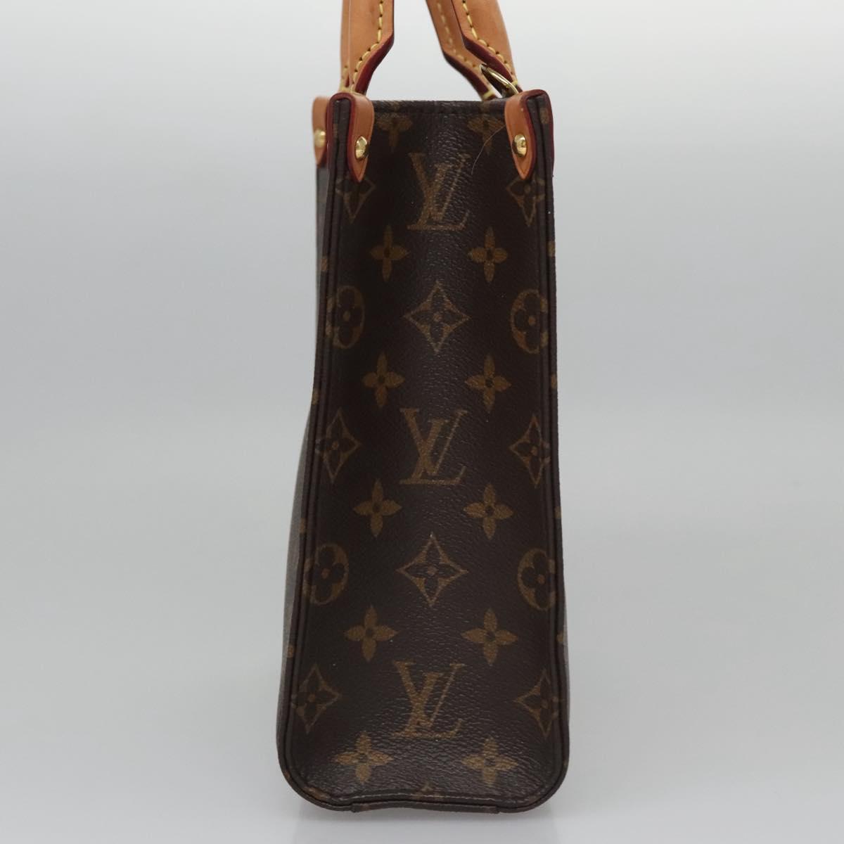 Louis Vuitton Plat Brown Canvas Handbag (Pre-Owned)