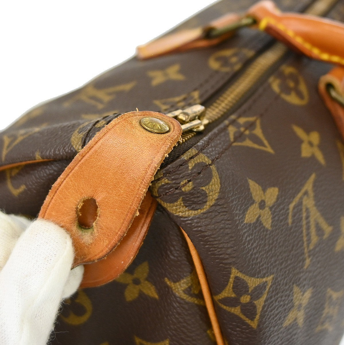 Louis Vuitton Speedy Monogram Canvas Brown Canvas Handbag (Pre-Owned)