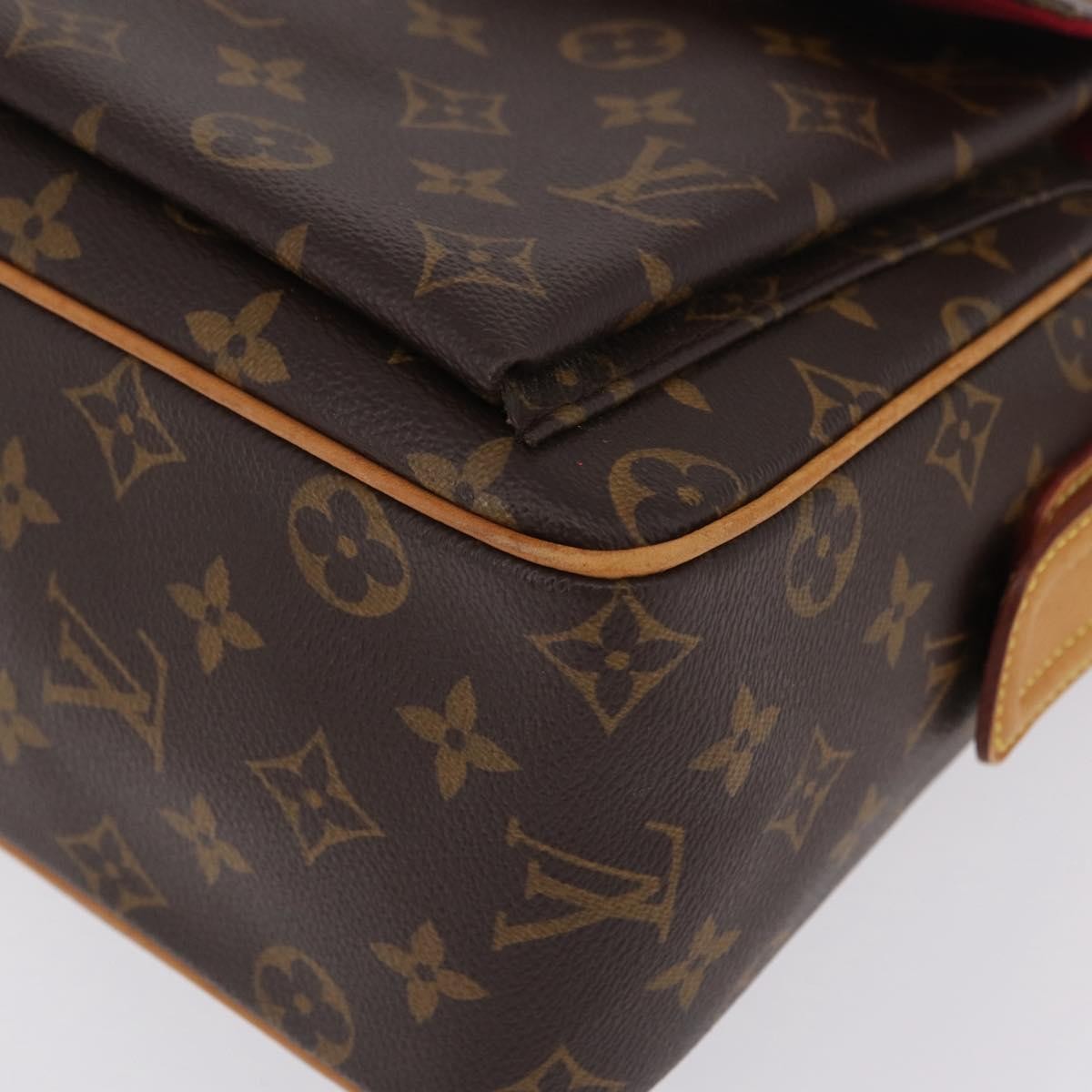 Louis Vuitton Viva Cite Monogram Canvas Brown Canvas Handbag (Pre-Owned)