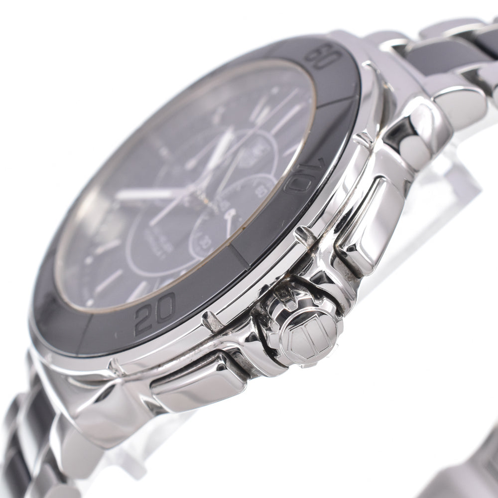 Tag Heuer Formula 1 Chronograph Quartz Stainless Steel And Ceramic Watch (Pre-Owned)
