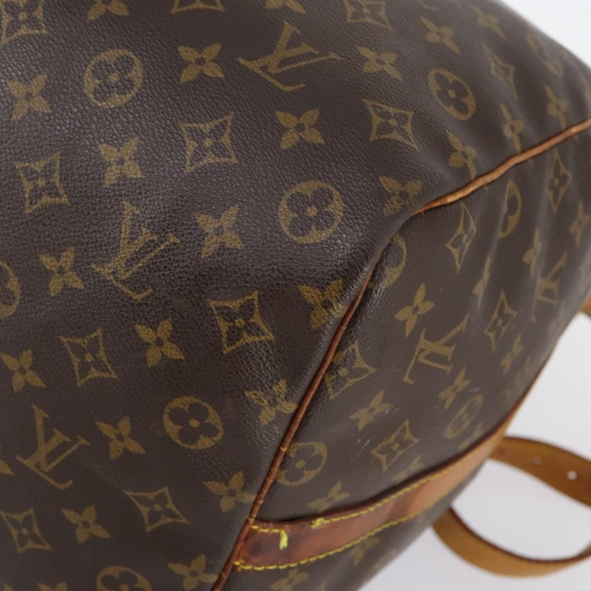 Louis Vuitton Keepall Bandouliere Monogram Canvas Brown Canvas Travel Bag Bag (Pre-Owned)