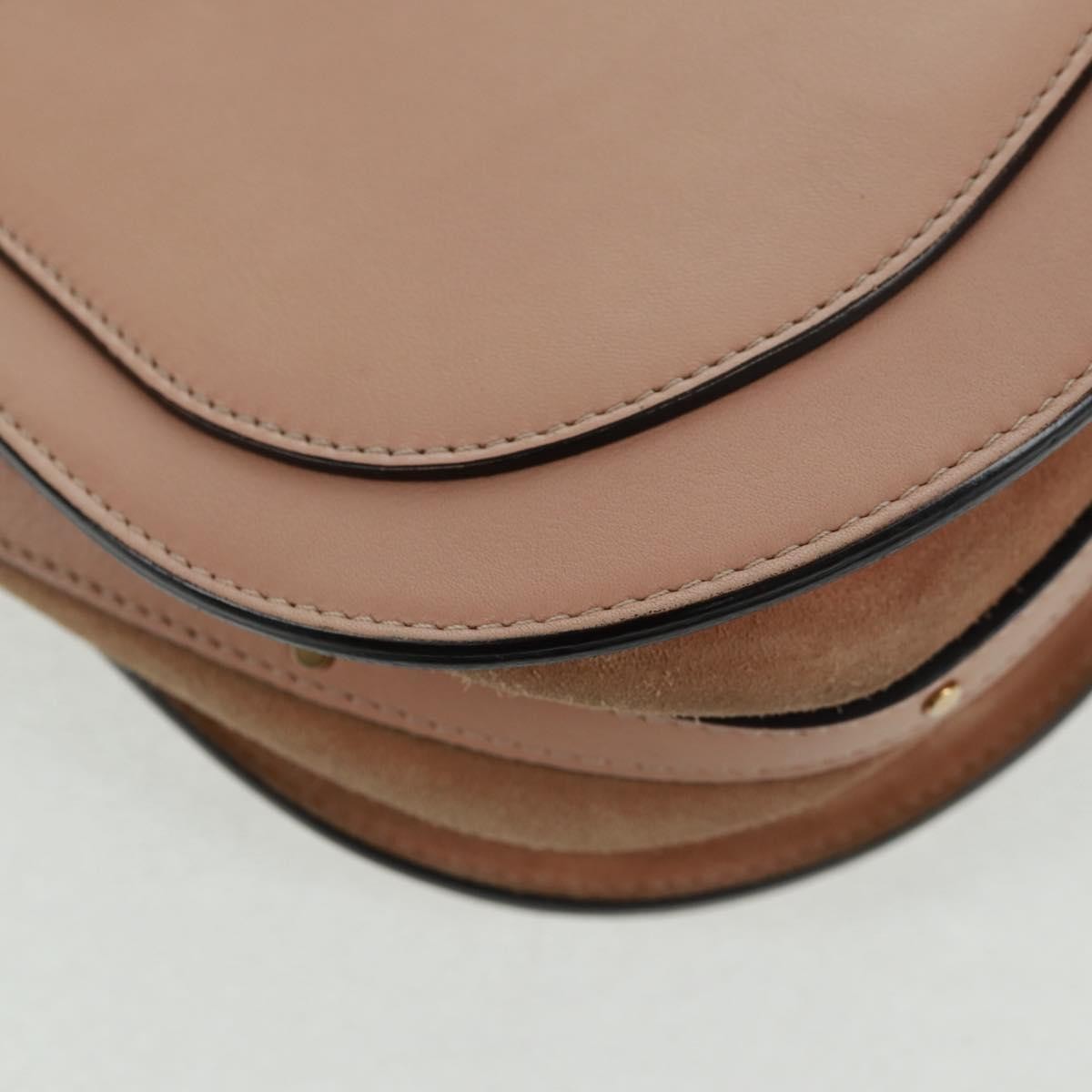 Chloe Nile Leather Pink Leather Handbag (Pre-Owned)