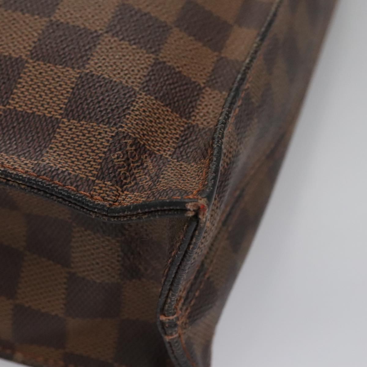 Louis Vuitton Sac Plat Brown Canvas Handbag (Pre-Owned)