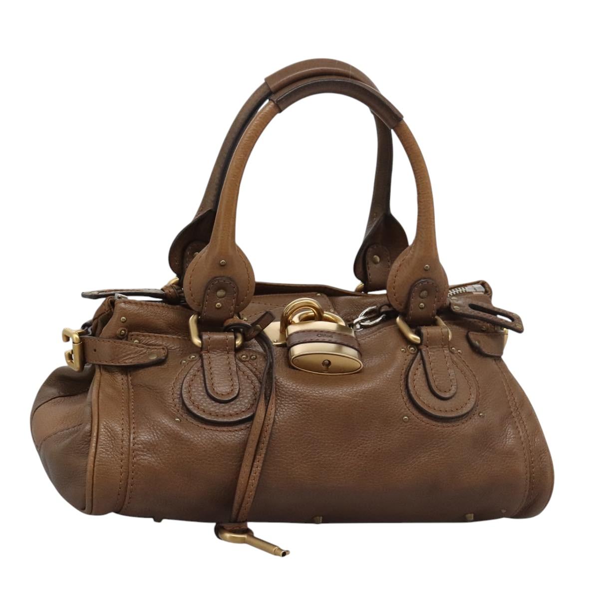 Chloé Paddington Brown Leather Handbag (Pre-Owned)