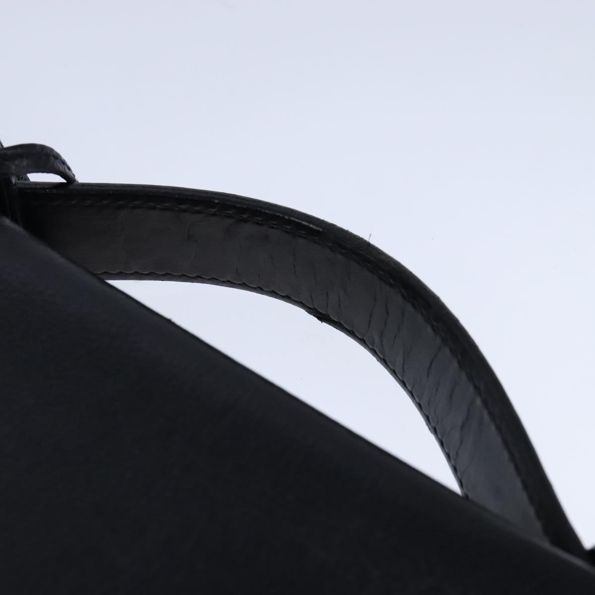 Bally Black Leather Briefcase Bag (Pre-Owned)