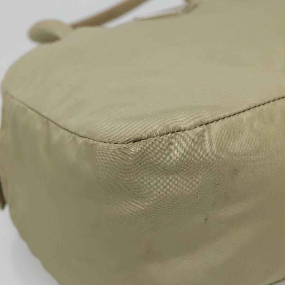 Prada Tessuto Green Synthetic Handbag (Pre-Owned)