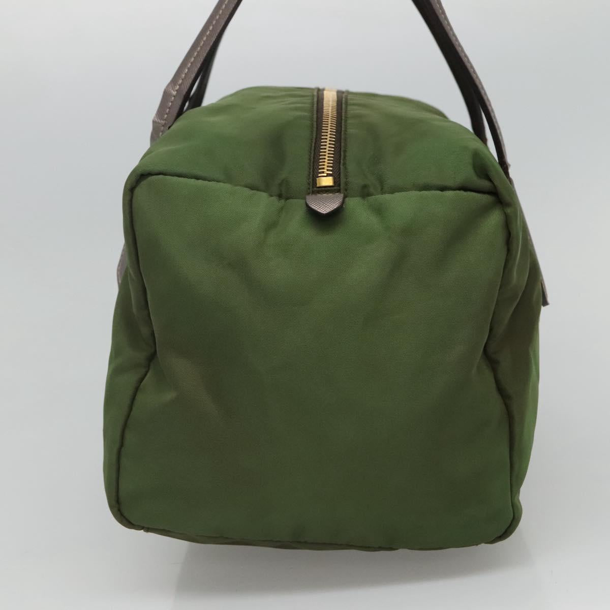 Prada Re-Nylon Green Synthetic Handbag (Pre-Owned)