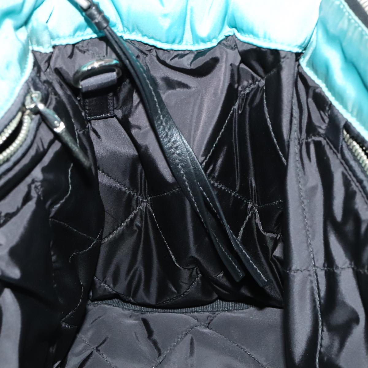 Prada Turquoise Synthetic Handbag (Pre-Owned)