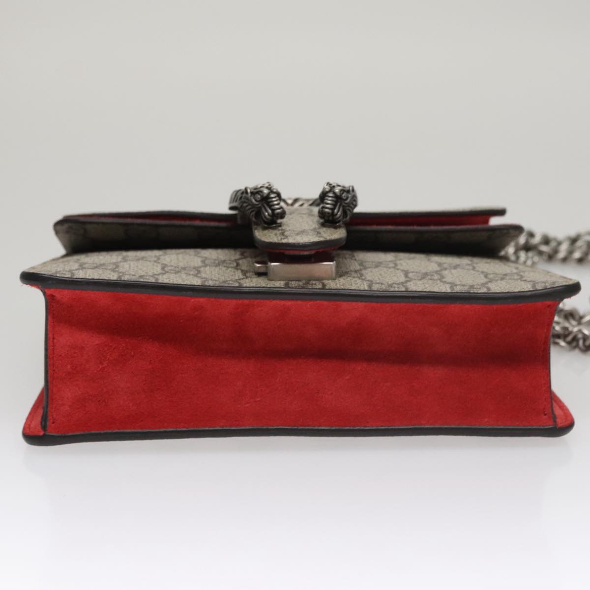 Gucci Dionysus Beige Canvas Shoulder Bag (Pre-Owned)