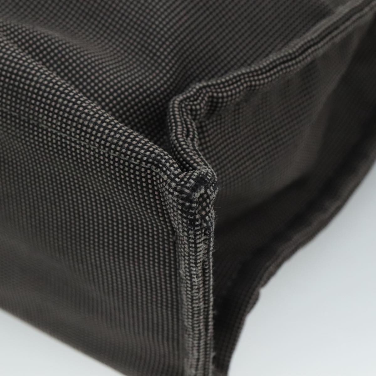 Hermès Herline Grey Canvas Tote Bag (Pre-Owned)
