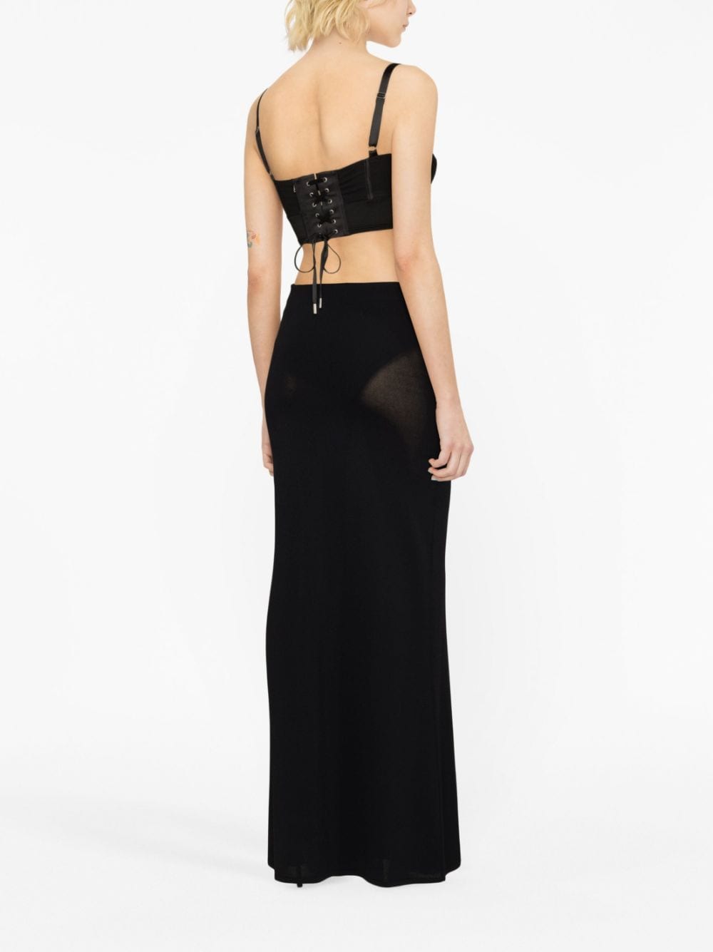 Jean Paul Gaultier Women's Conical Corset Cropped Top