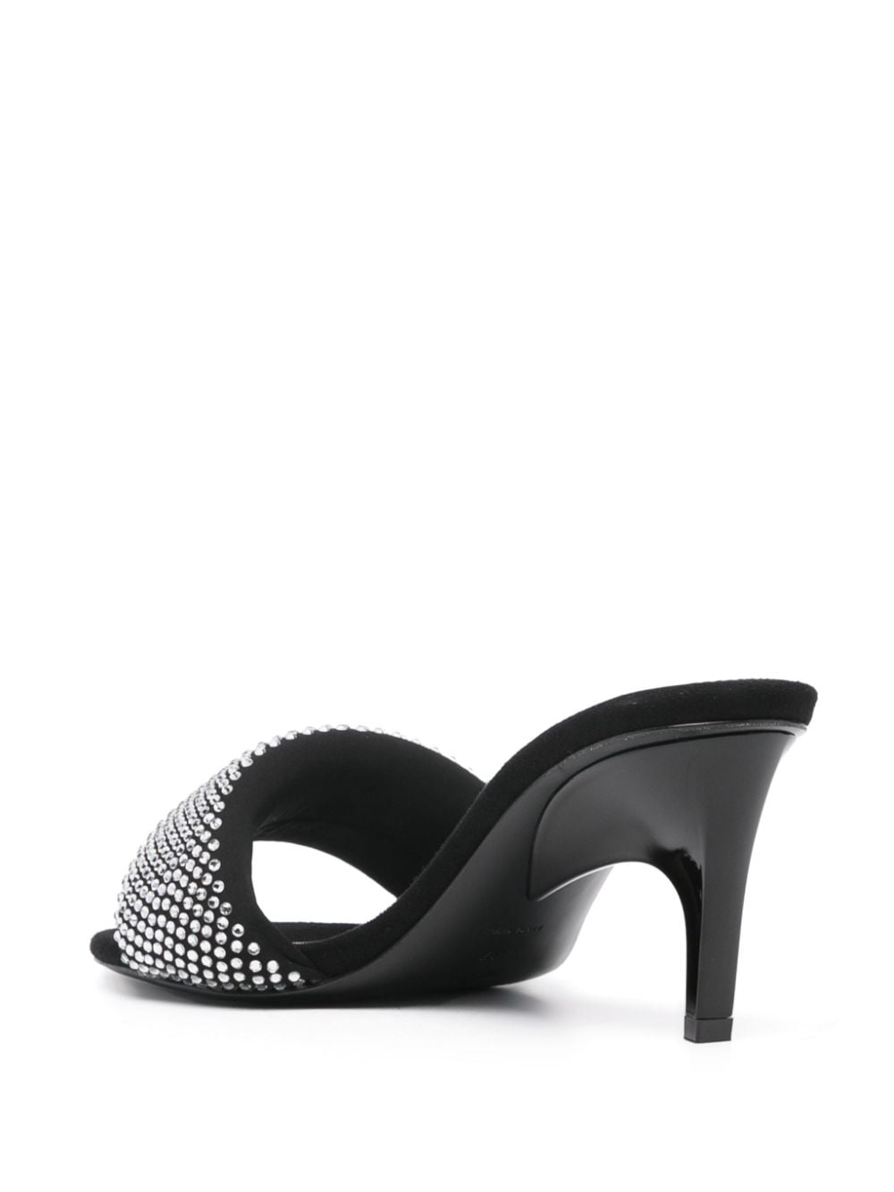 The Attico Women's Rem Mules With Rhinestones 60Mm