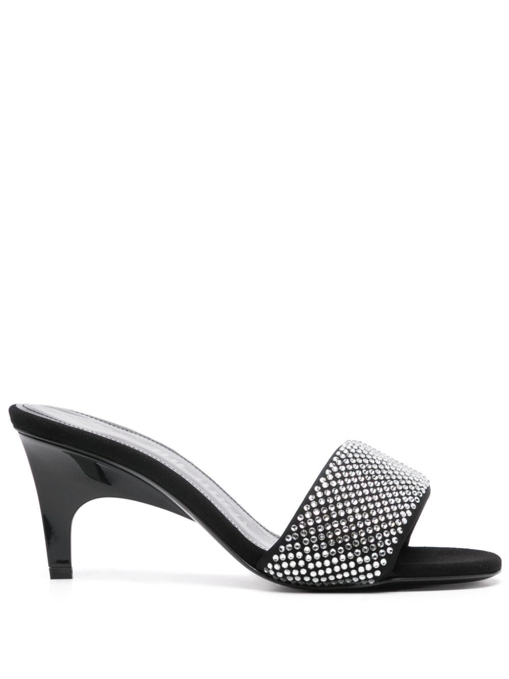 The Attico Women's Rem Mules With Rhinestones 60Mm