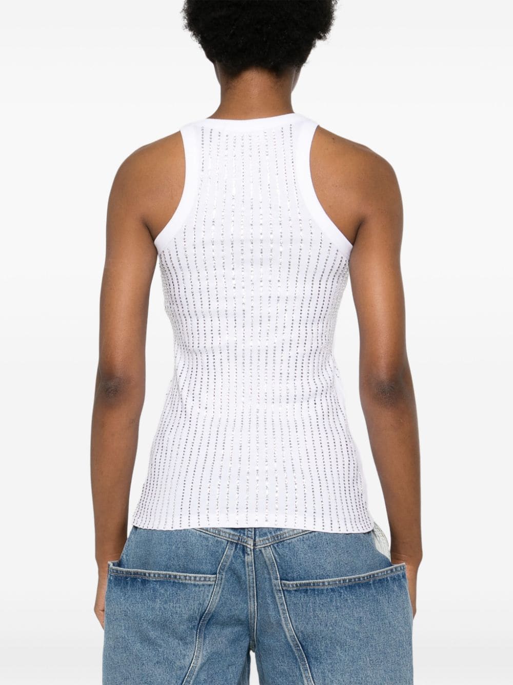 The Attico Women's Top White