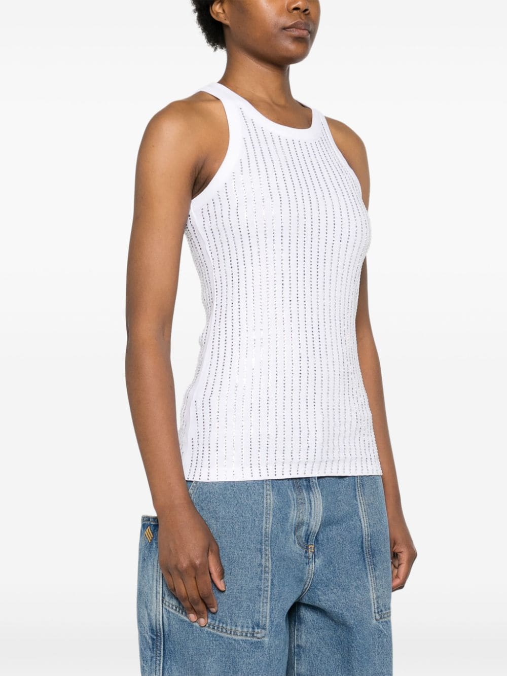 The Attico Women's Top White
