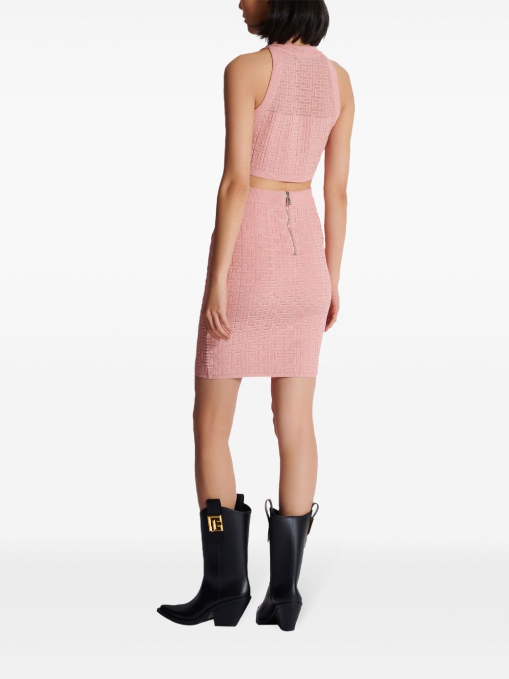 Balmain Women's Pb Labyrinth Knit Top