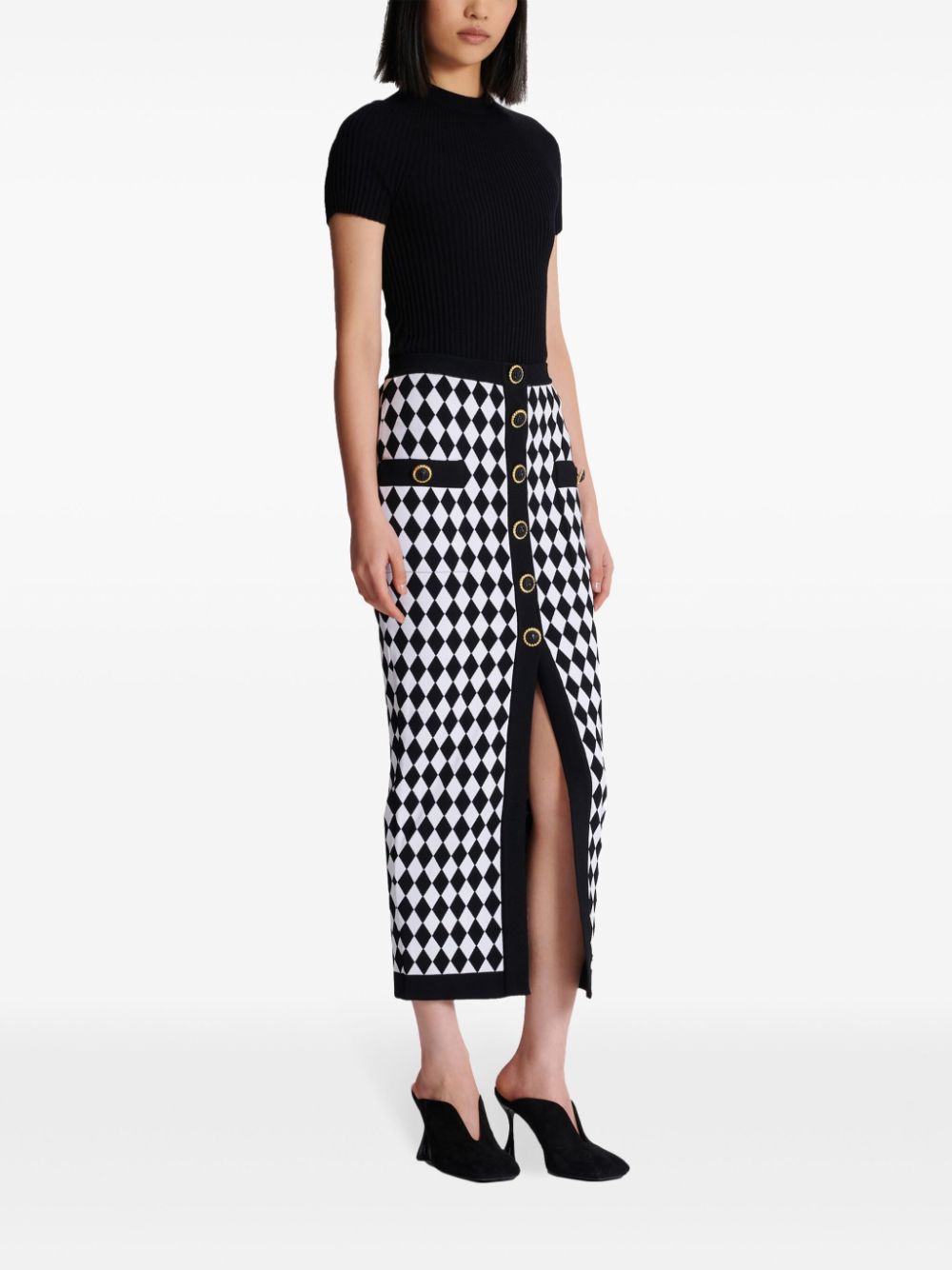 Balmain Women's Skirts Black
