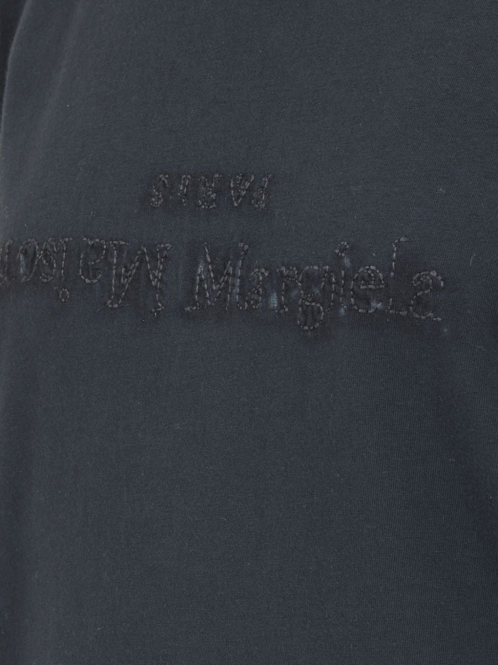 Maison Margiela Women's Logo-Embroidered Cotton T-Shirt