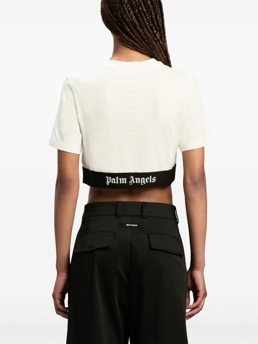 Palm Angels Women's T-Shirts And Polos White