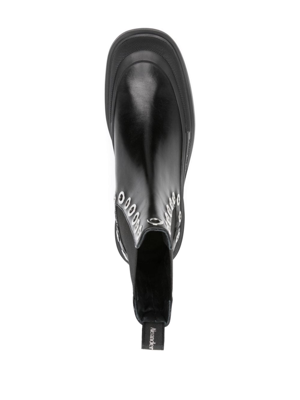 Alexander Mcqueen Men's Chelsea Boots With Eyelets