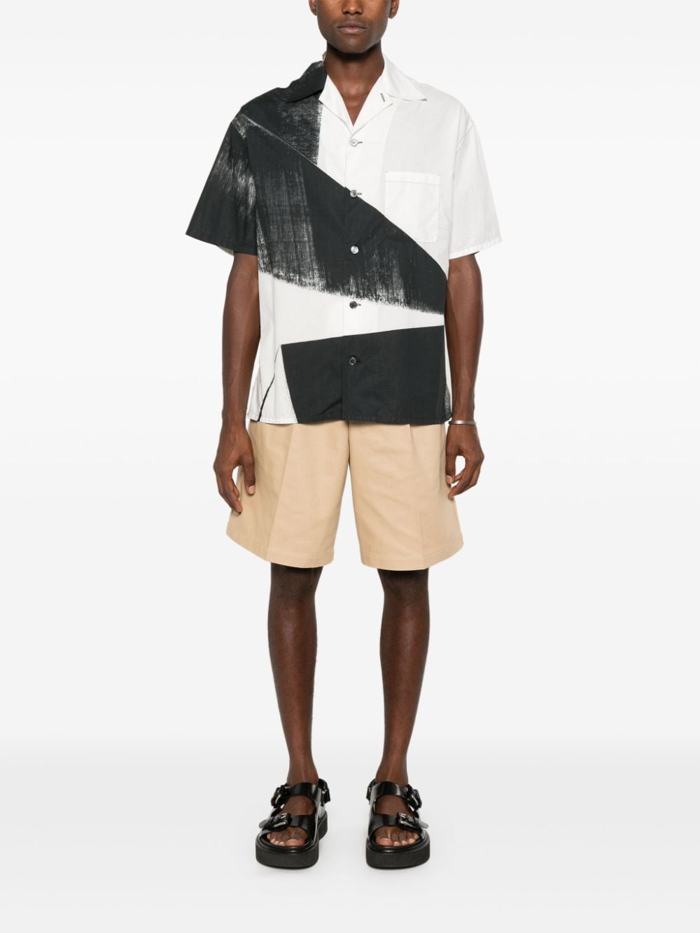 Alexander Mcqueen Men's Colourblock Shirt