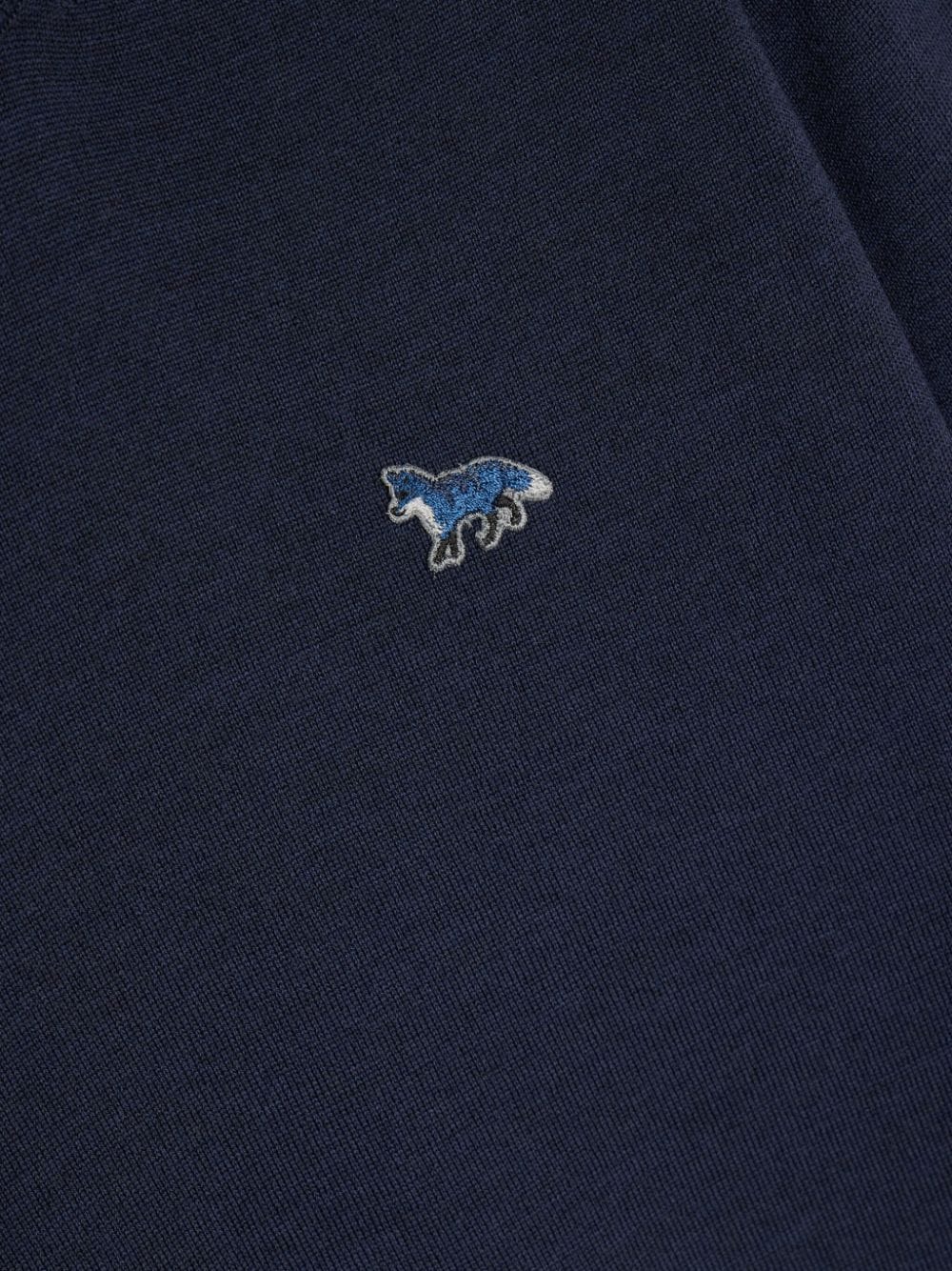 Maison Kitsuné Women's W Baby Fox Patch Regular Jumper