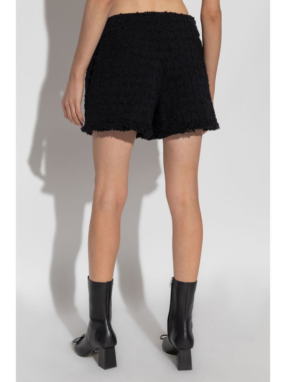 Versace Women's Heritage Tweed Mini Shorts